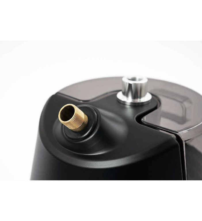 Durable copper fittings and aluminum pole base